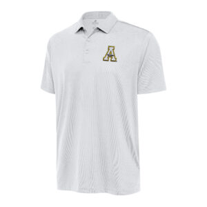 Men's Antigua White Appalachian State Mountaineers Ellipse Polo