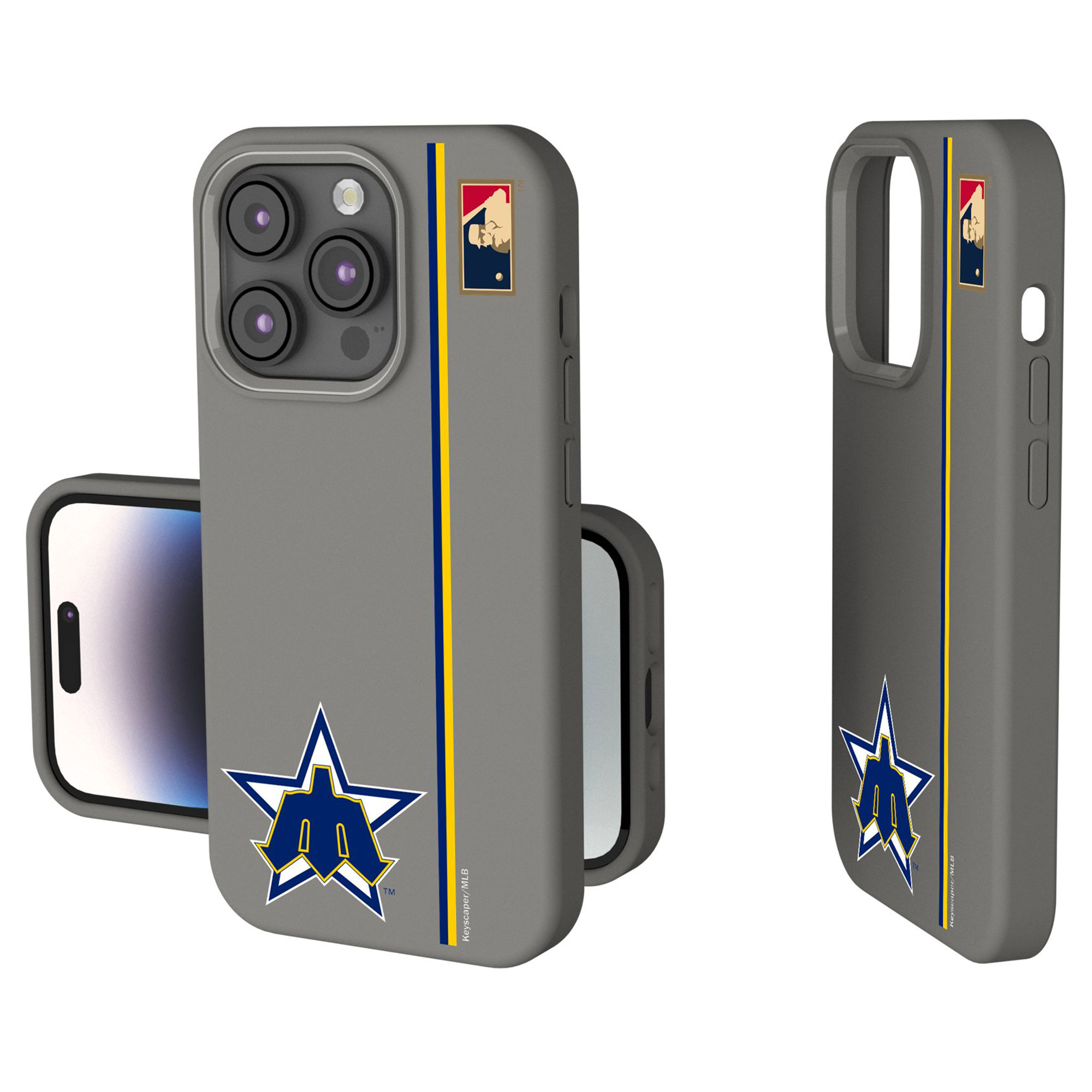 Keyscaper Seattle Mariners 1981 Logo iPhone Soft Touch Case