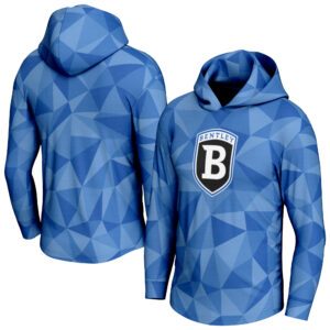 Men's ProSphere  Blue Bentley Falcons Long Sleeve Hooded T-Shirt