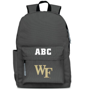 MOJO Gray Wake Forest Demon Deacons Personalized Campus Laptop Backpack