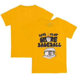 Toddler Tiny Turnip Gold San Diego Padres Smores T-Shirt