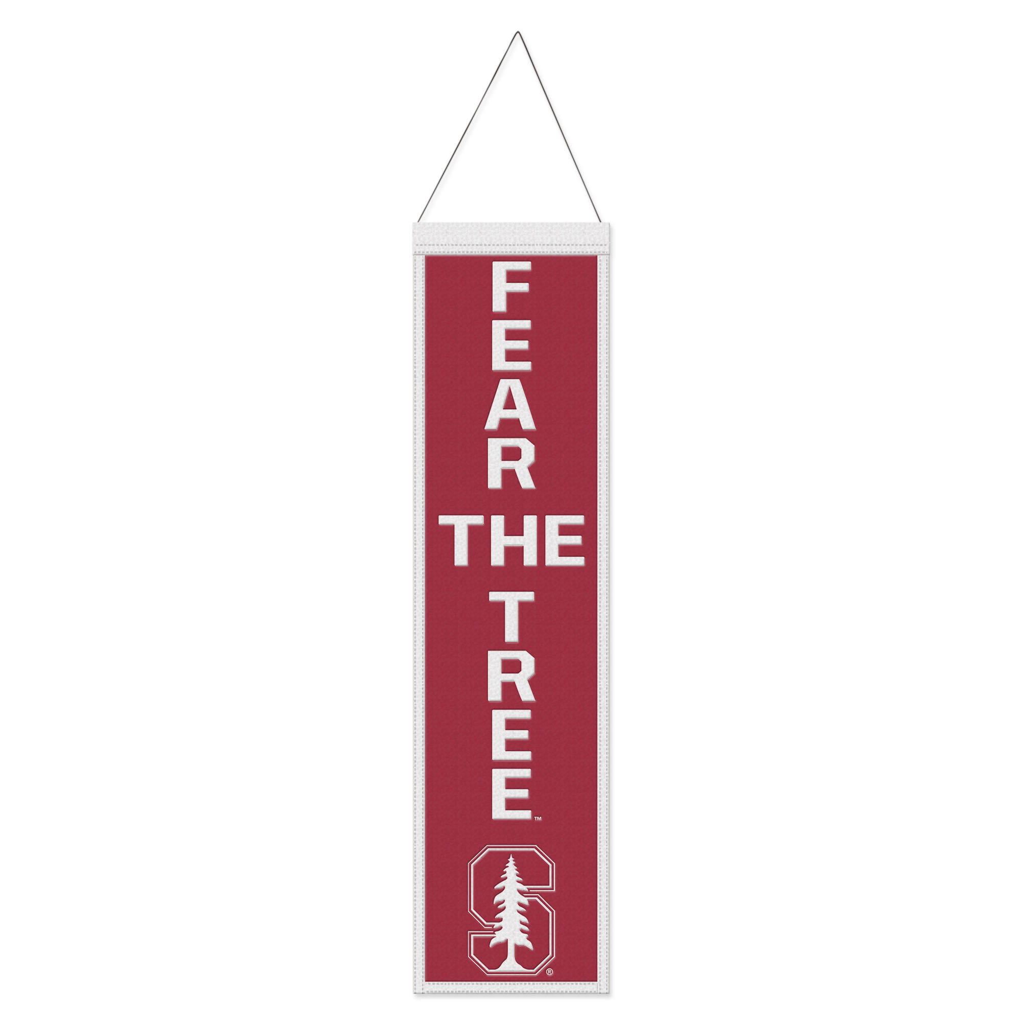 WinCraft Stanford Cardinal 8" x 32" Slogan Wool Banner