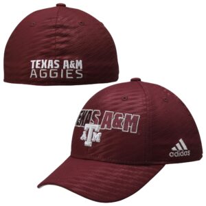 Texas A&M Aggies adidas Sideline Travel Flex Hat - Red