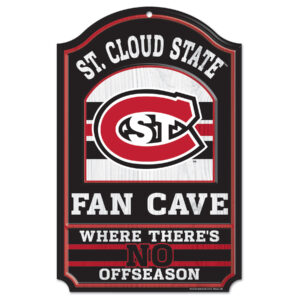 WinCraft St. Cloud State Huskies 11'' x 17'' Fan Cave Wood Sign