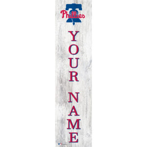 Philadelphia Phillies 48" Personalized Welcome Leaner Sign
