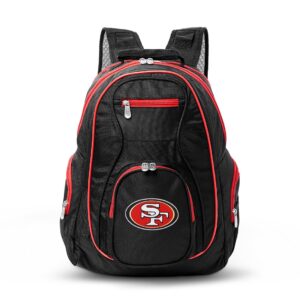 MOJO Black/Red San Francisco 49ers Premium Color Trim Backpack