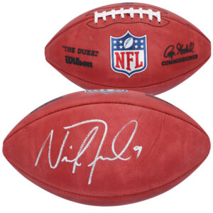 Nick Foles Indianapolis Colts Autographed Duke Game Football