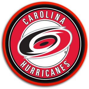 Carolina Hurricanes 17.5'' x 17.5'' Modern Disc Wall Sign