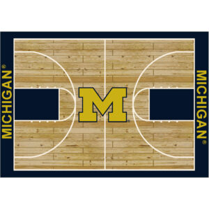 Imperial Michigan Wolverines 3'10" x 5'4" Courtside Rug