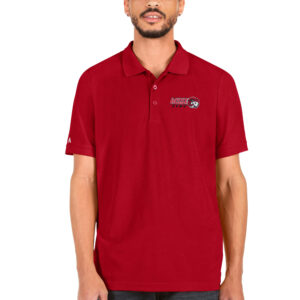 Men's Antigua Red Winston-Salem State Rams Legacy Pique Polo