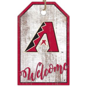 Arizona Diamondbacks 11'' x 19'' Welcome Team Tag Sign