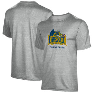 Men's Gray Drexel Dragons Engineering Name Drop T-Shirt