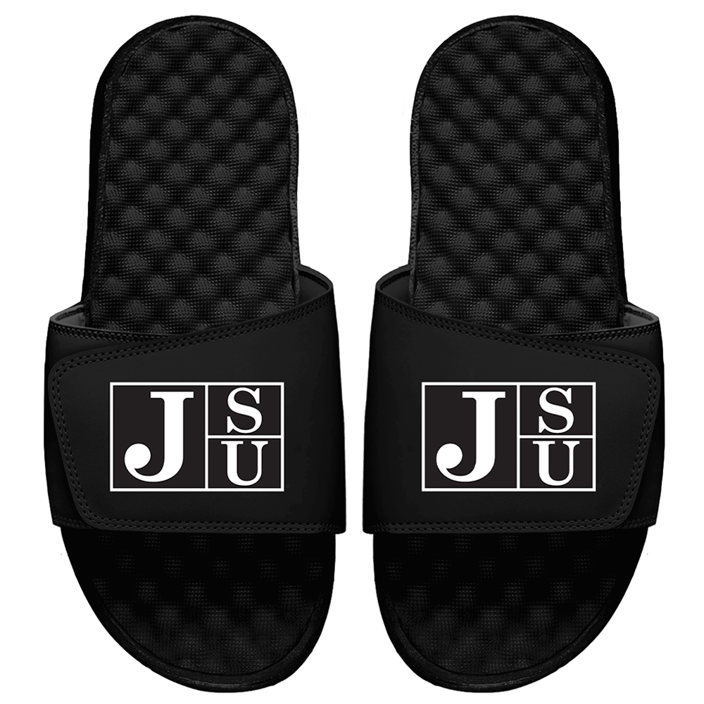 Men's ISlide Black Jackson State Tigers Primary Slide Sandals