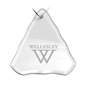 Wellesley Blue 3.25'' x 3.75'' Tree Ornament