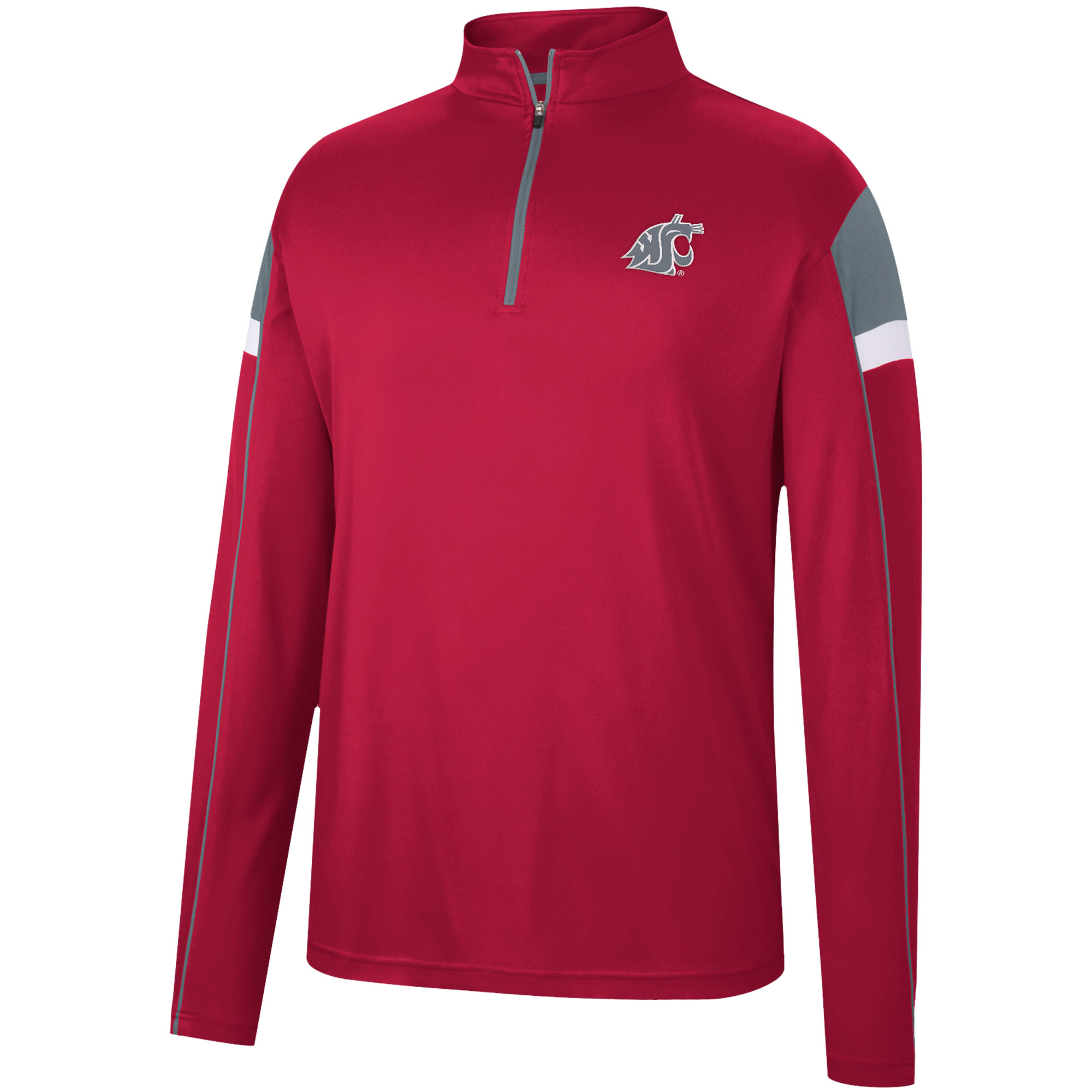 Men's Colosseum Heather Gray Notre Dame Fighting Irish Chamberlain Polo - Image 3