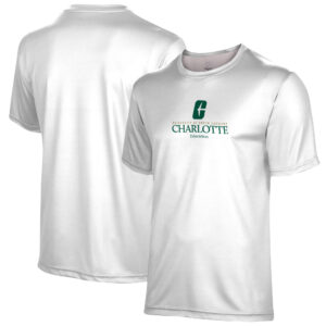 Youth ProSphere White Charlotte 49ers Education T-Shirt