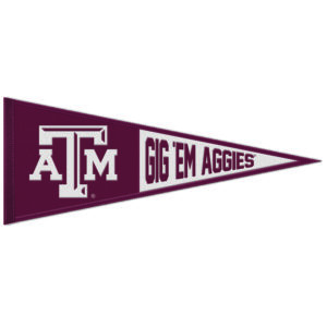 WinCraft Texas A&M Aggies 13" x 32" Slogan Pennant