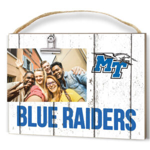 MTSU Blue Raiders 8'' x 10'' Weathered Clip It Frame