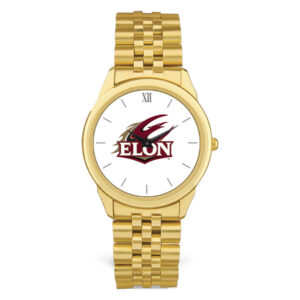 Men's Gold Elon Phoenix Team Logo Rolled Link Bracelet Wristwatch