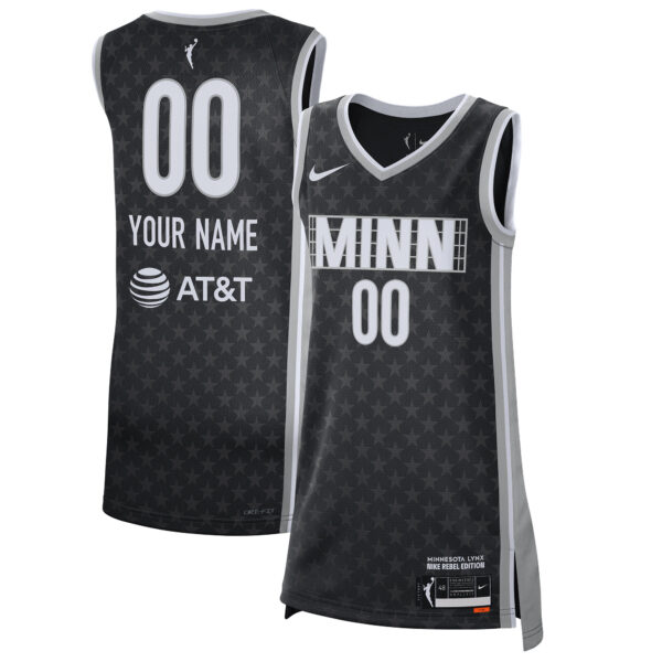 Unisex Nike Black Minnesota Lynx 2021 Rebel Edition Victory Custom Jersey