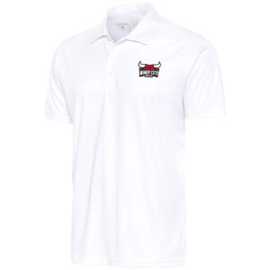 Men's Antigua  White Windy City Bulls Big & Tall Tribute Polo