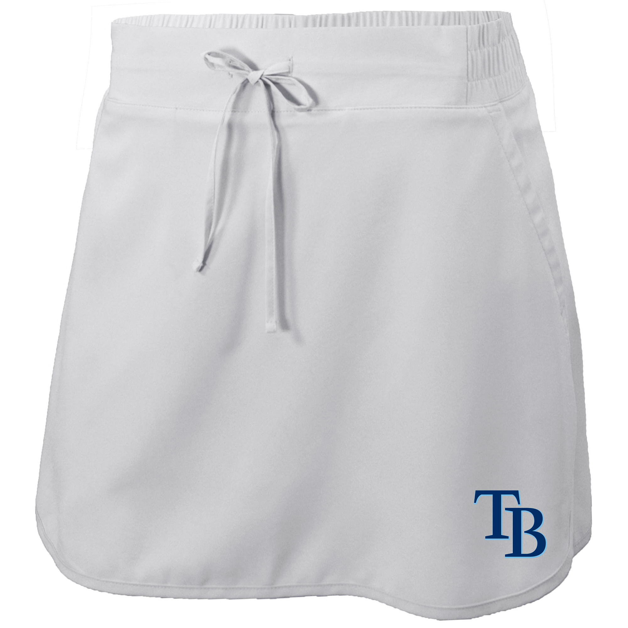 Women's Columbia White Tampa Bay Rays Omni-Wick Lakewood Pines Skort - Image 3