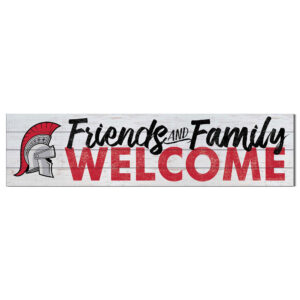 Saint Martin's Saints 10" x 40" Friends & Family Welcome Sign