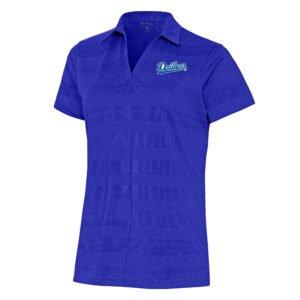 Women's Antigua Royal Tulsa Drillers Compass Polo