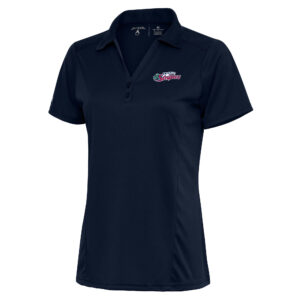 Women's Antigua Navy Gwinnett Stripers Tribute Polo