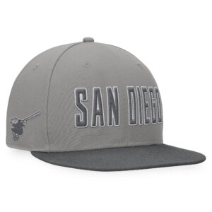 Men's Fanatics Gray San Diego Padres Dugout Fitted Hat