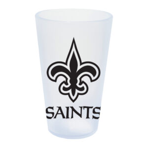 WinCraft New Orleans Saints 16oz. Icicle Silicone Pint Glass
