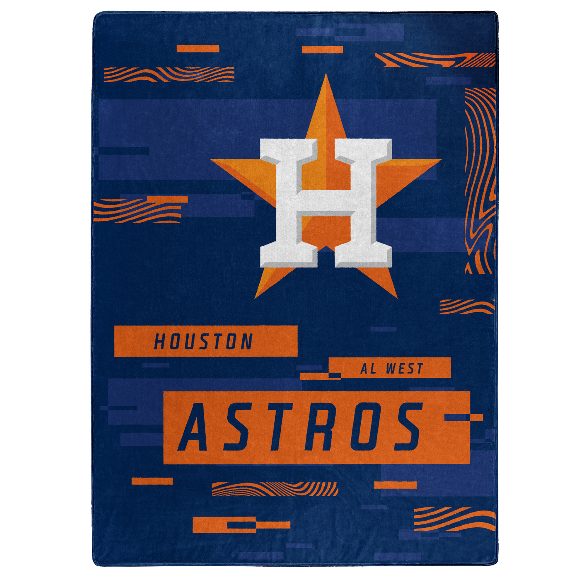 The Northwest Group Houston Astros 50" x 60" Digitize Raschel Throw Blanket