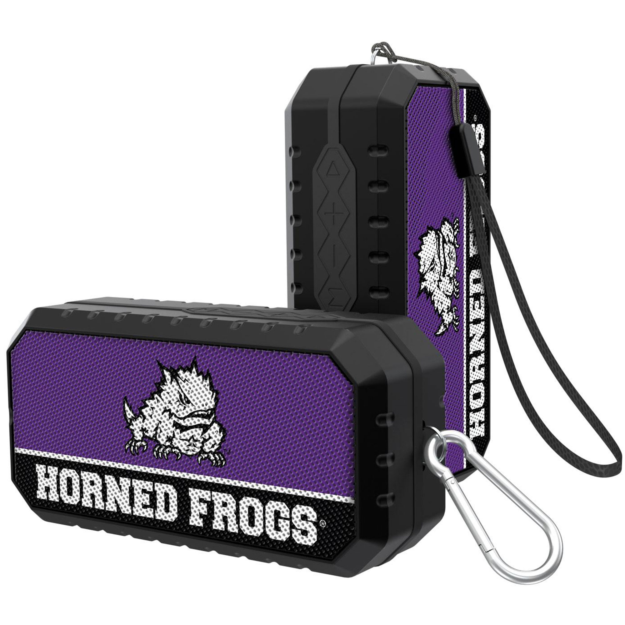 Keyscaper TCU Horned Frogs Water Resistant Bluetooth Speaker