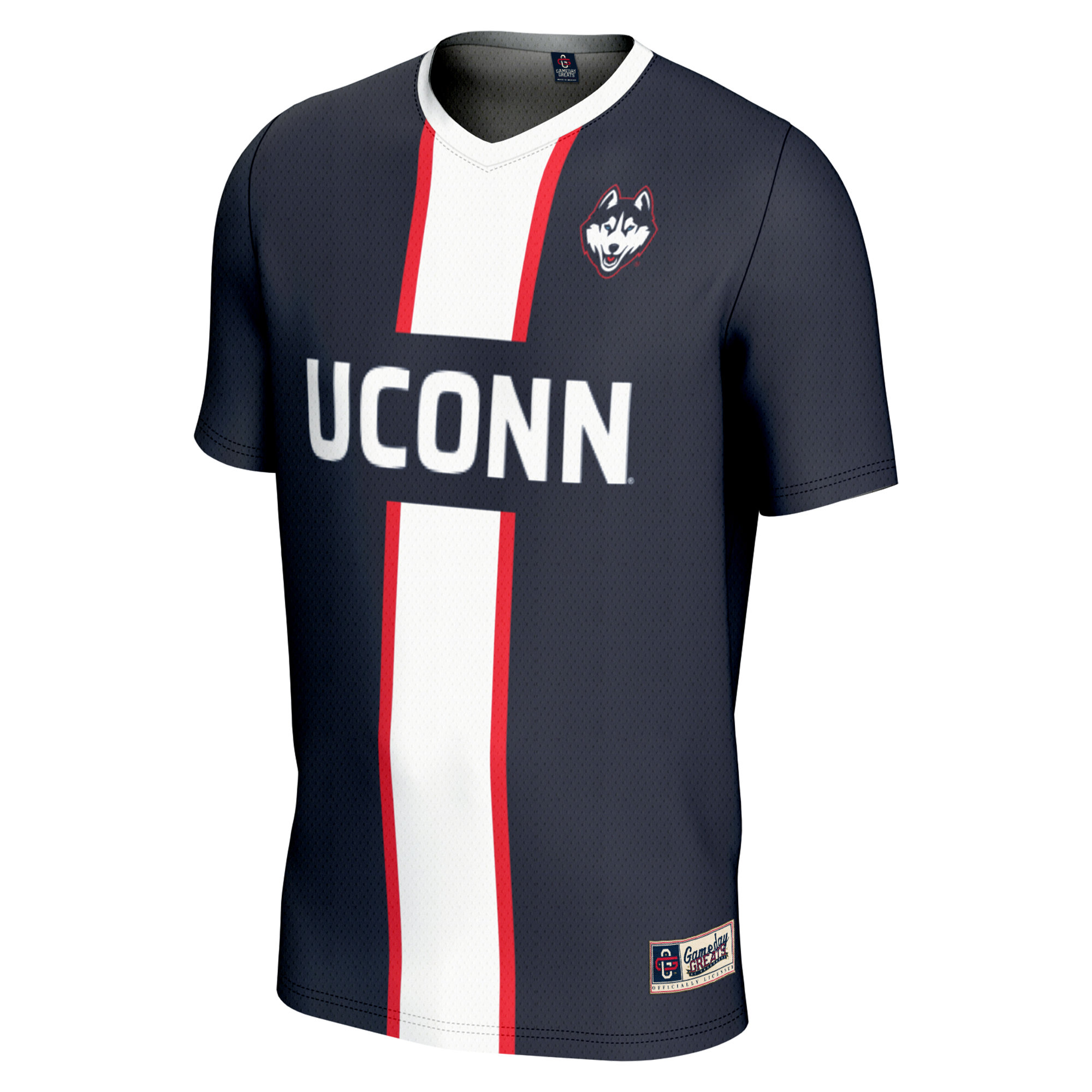 Youth GameDay Greats Navy UConn Huskies Lightweight Pick-A-Player NIL Men's Soccer Jersey - Image 6