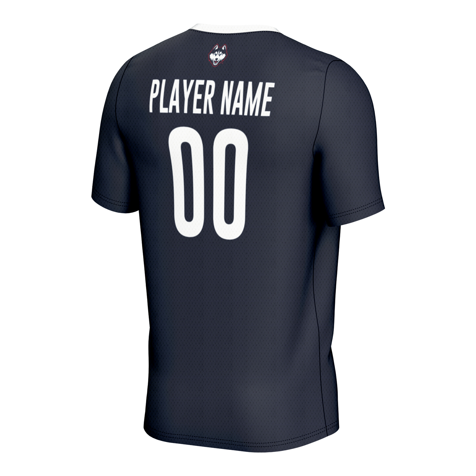 Youth GameDay Greats Navy UConn Huskies Lightweight Pick-A-Player NIL Men's Soccer Jersey - Image 4