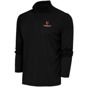 Men's Antigua  Black Gardner-Webb Bulldogs Tribute Quarter-Zip Top