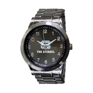Men's  Gray Citadel Bulldogs Integris Gun Metal Stainless Steel Watch