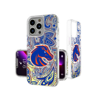 Keyscaper  Boise State Broncos Memories Print iPhone Glitter Case