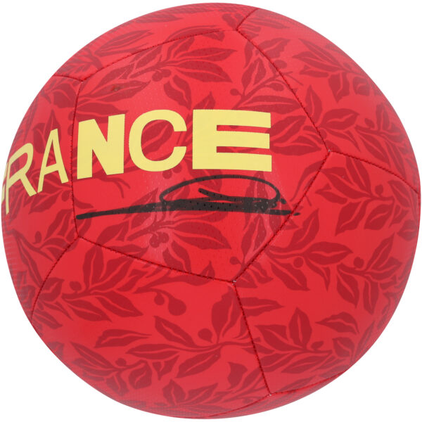 Zinedine Zidane France National Team Autographed Nike Soccer Ball