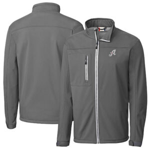 Men's Cutter & Buck  Steel Reno Aces  Clique Telemark Eco Stretch Softshell Full-Zip Jacket