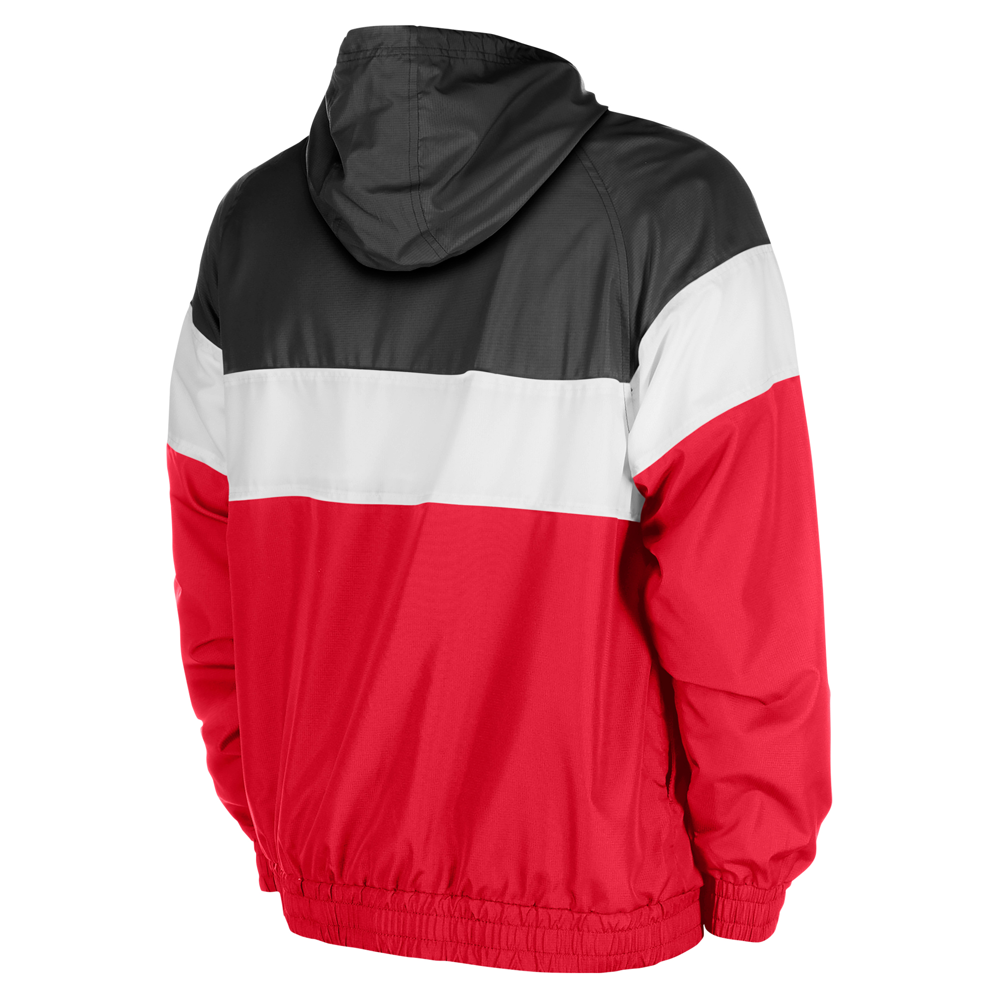 Men's Cutter & Buck Black Rocket City Trash Pandas Big & Tall Traverse Stretch Quarter-Zip Top - Image 4
