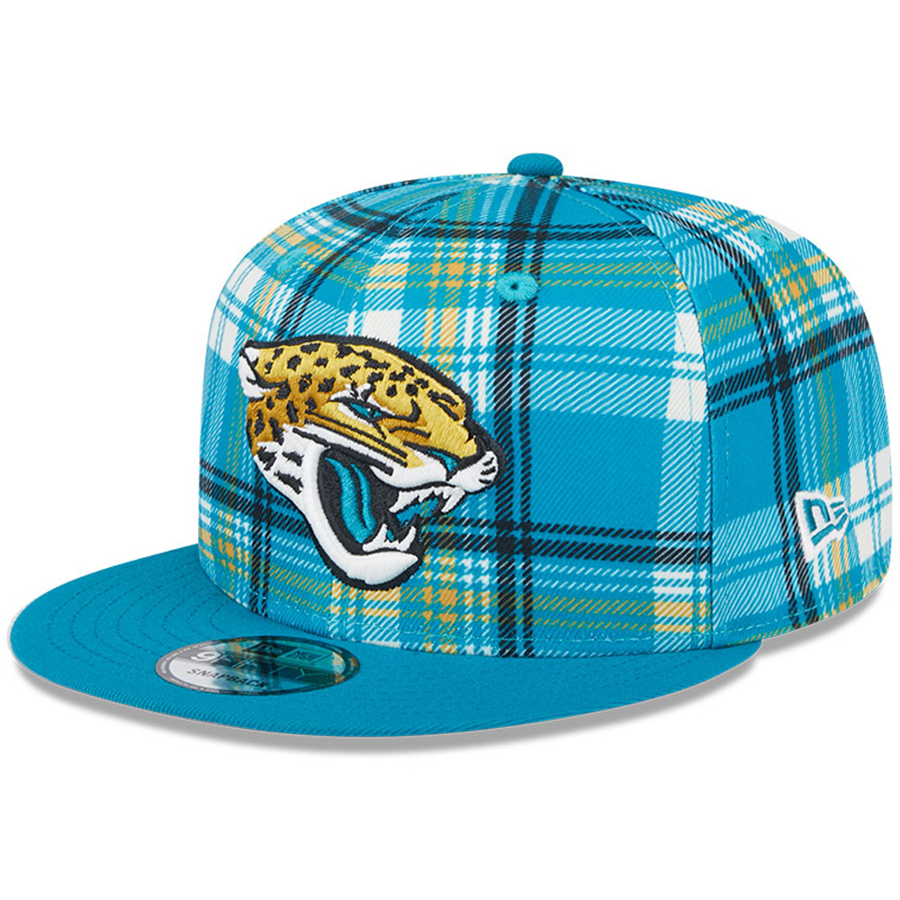 Men's New Era Teal Jacksonville Jaguars 2024 Sideline Statement 9FIFTY Snapback Hat