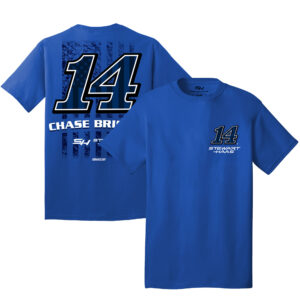 Men's Stewart-Haas Racing Team Collection  Royal Chase Briscoe Flag T-Shirt