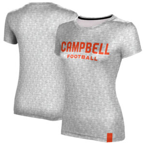 Women's ProSphere  White Campbell Fighting Camels Football Performance T-Shirt