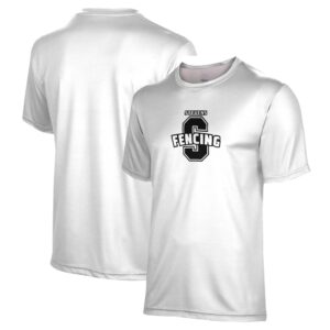 Men's ProSphere White Stevens Institute of Technology Ducks Fencing Bi-Blend T-Shirt