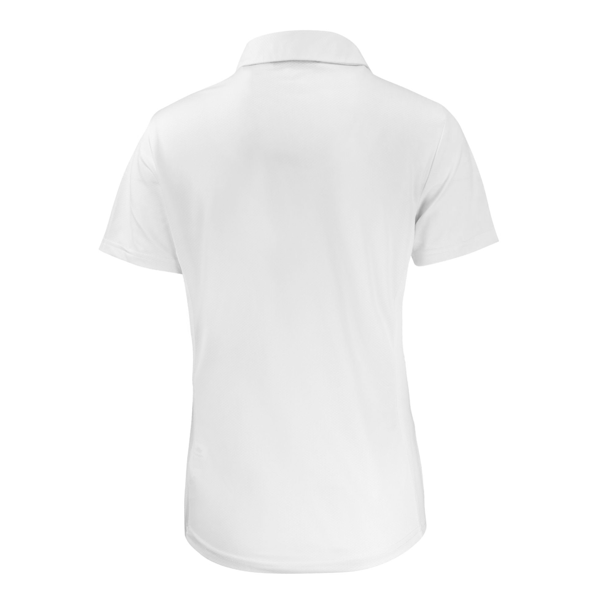 Women's Cutter & Buck White North Carolina Tar Heels Vault DryTec Prospect Textured Stretch Polo - Image 7