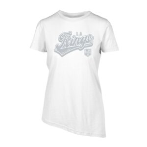 Women's Levelwear White Los Angeles Kings Birch Sweep T-Shirt