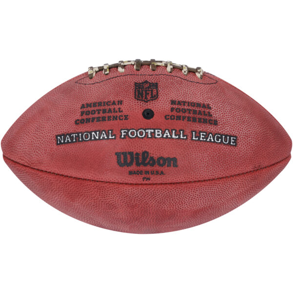 Charles Woodson Oakland Raiders Autographed Duke Showcase Football with "HOF 21" Inscription - Image 9
