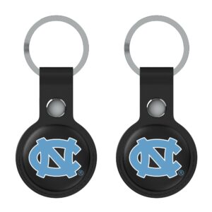 Keyscaper Black North Carolina Tar Heels Two-Pack AirTag Holders