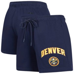 Women's Pro Standard Navy Denver Nuggets Classic Shorts